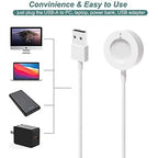 Kissmart Charger for Fossil Gen 4, Gen 5, Gen 5E, Gen 6, for Michael Kors Gen 4 5 5E 6 Charging Cable Cord Smart Watch (1m/3.3ft)
