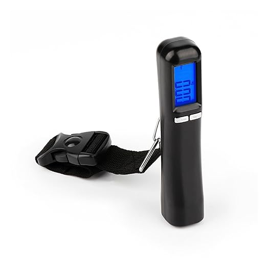 Luggage Weight Scale, Digital Lugga Scale High Precision Suitcase Travel Bag Hanging Scales Portable Handheld Electronic LCD Instruments,for Travel