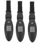 Beavorty 3Pack Portable Electronic Luggage Scale Digital LCD Mini Handheld Travel Baggage Weight Scale for Airport Suitcase Weighing