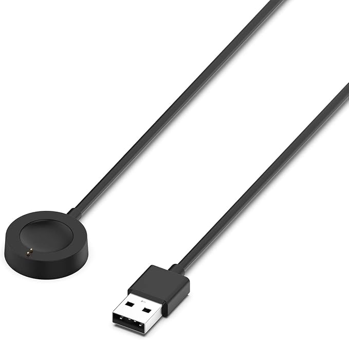 Compatible with Citizen CZ Smart Watch Charger, 3.3ft Rapid Charing Cable Magnetic Charger Dock for Citizen CZ Smartwatch (Black&White)
