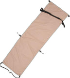 Ergonomic Airplane Hammock Seat Cover with Footrest for Comfortable Travel Portable Outdoor Use Khaki