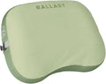 Ballast Beach Pillow – Comfy, Durable & Compact, Stays Put on Windy Beaches with Patented Sand Pouch, Inflatable Pillow for Beaches, Pools, Camping, Festivals and Travel (Seafoam Green)