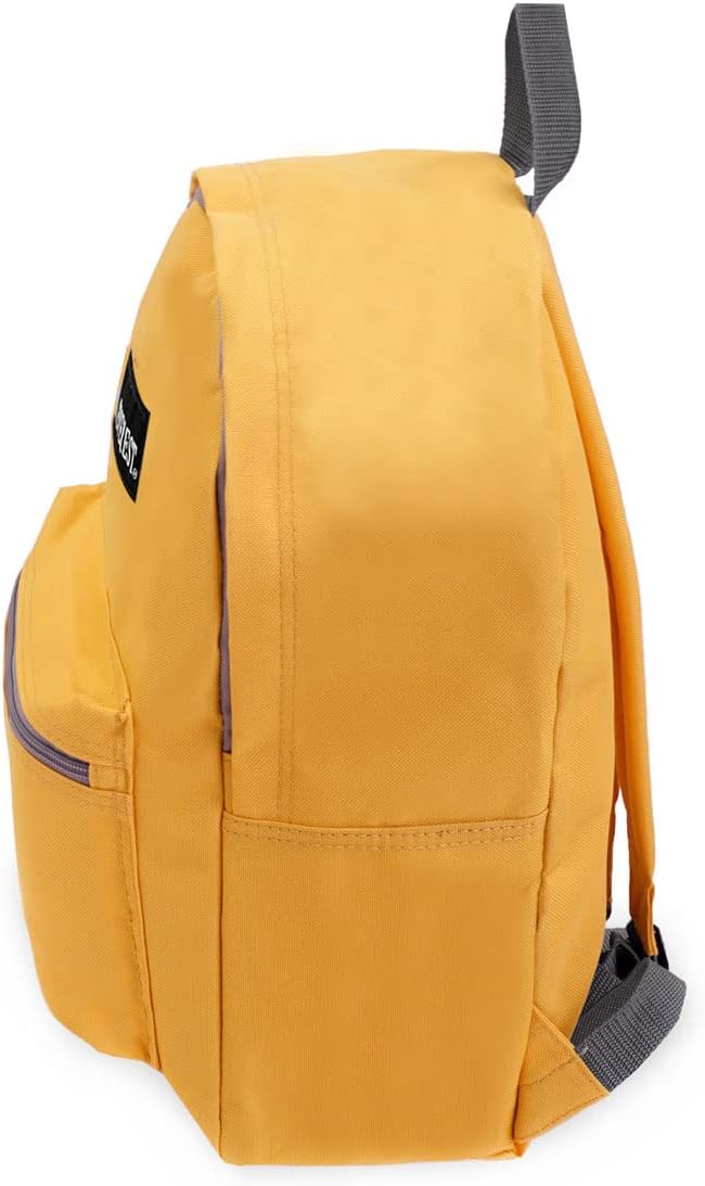Everest Basic Backpack, Yellow, One Size