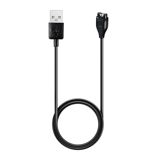 Kissmart Charger for Garmin Forerunner 265 165 245, Replacement Charging Cable Cord for Garmin Forerunner 265 165 245 Music Smart Watch