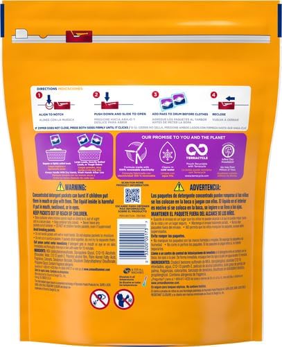 Arm & Hammer Plus OxiClean With Odor Blasters Laundry Detergent 5-IN-1 Power Paks, 42CT (Packaging may vary) (Pack of 2)