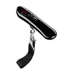 Luggage Weight Scale, 2pcs Portable Electronic Luggage Scale, 50kg/110lb, Hanging Weight Balance, Travel Suitcase Case,for Travel(Black)