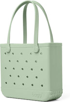 BOGG BAG Medium Tote – 15” x 12.5” x 5” – Durable, Washable, Tip-proof – Beach, Pool, Boat, Work, Sports (Sage You Love Me)