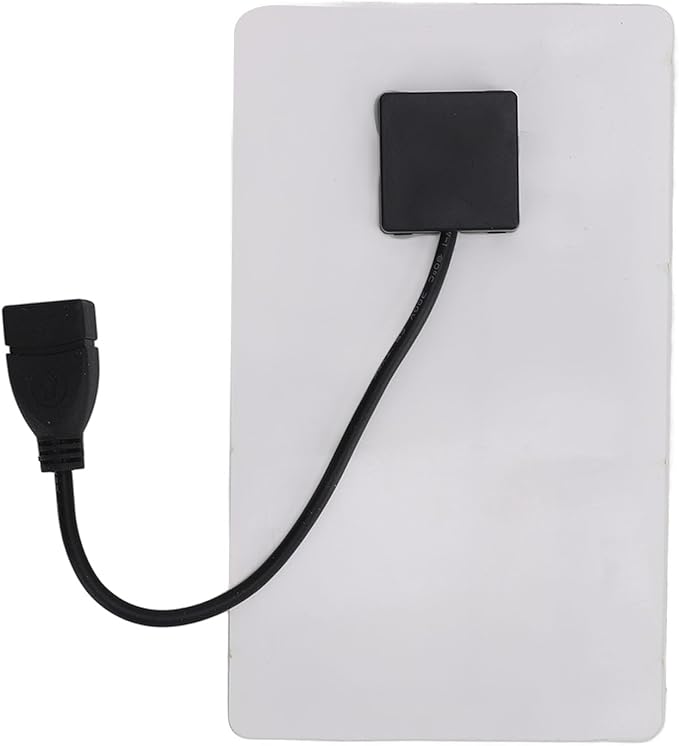 5W Solar Panel Charger, Solar Panels Professional Monocrystalline High Efficiency USB Solar Cell Maintainer for Laptops, Radios and Cell Phones with Solar Generator
