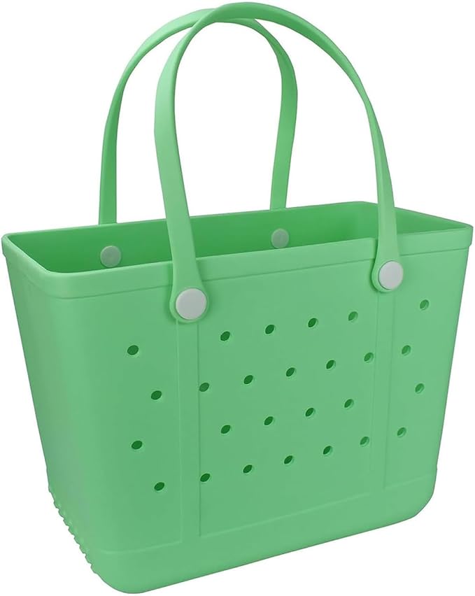Lightweight Extra large Rubber Beach Bag Small mini Tote Bag for Gym Waterproof medium Open Handbag for Pool Sports