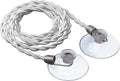 Go Travel Pegless Washing Line, Easy-to-Hang Clothes Line with Polyester Rope and Rubber Suction Cups at Ends, Ideal for Hotels, Camping, RVs, Travel Essentials, 2.5 m (8 ft.)