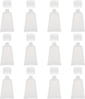 12pcs 30ml Refillable Squeeze Tube Bottles Matte Flip Cap Travel Dispenser Containers for Cosmetics and Lotion Toiletries