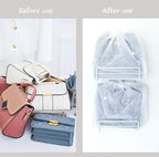 30 eco-friendly travel shoe bag storage bags, non-woven breathable dust-proof bag with rope, suitable for storing shoes and bags, isolate dust and keep shoes and bags clean and tidy. (15.7inX19.68in)