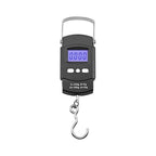 Digital Luggage Scale, Handheld Portable Mini Digital Hanging Hook Scale 50Kg/5g LCD Display Electronic Weighting for Travel Fishing Luggage,for Suitcase Hanging Weight