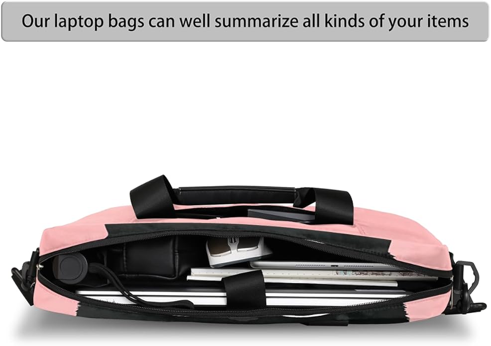 Cute Laptop Shoulder Bag for Women Men, Computer Laptop Bag Laptop Sleeve Case Laptop Satchel Briefcase Carrying Bag QA-1