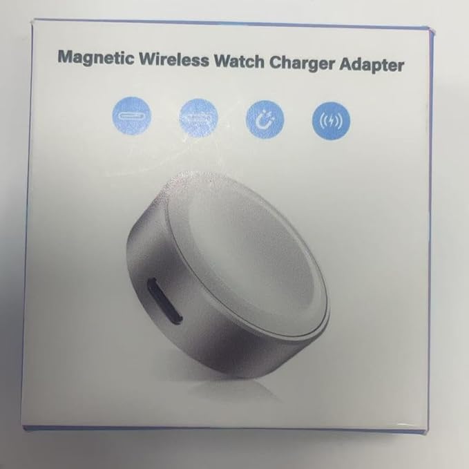 Elebase for 5W Apple Watch 11 USB C Charger,Magnetic USBC Apple Watch Charging Adapter,Wireless iWatch Charger Dock Type C & iPhone Power Port for i Watch Series 10 9 8 7 6 Ultra SE 3,42/46/44mm,Tesla