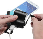Hand Cranked Charger, USB Hand Crank Phone Charger Hand Power USB Charger for Outdoor Hiking Camping