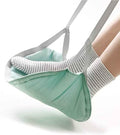 Office Footrest with Adjustable Height, Portable Airplane Travel Foot Rest Hammock, Under Desk Foot Hammock for Flight Bus Train Office Home