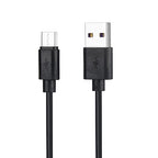 Smays USB to USB C Cable 6ft 5-Pack, Type C Phone Charger Cord Bulk, Black