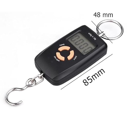 Mini Hand Held Hanging Scale LCD Digital Fishing Pocket Suitcase Hook Weight Luggage Scale