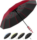 YINBAOGE Compact Travel Umbrella, Automatic Folding Windproof 12 Ribs, 42 Inch Canopy with UV Protection, Durable Lightweight Portable Parasol for Rain & Sun, Fits Car, Backpack, Men & Women