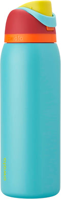 Owala FreeSip Insulated Stainless Steel Water Bottle with Straw, BPA-Free Sports Water Bottle, Great for Travel, 40 Oz, Summer Sweetness