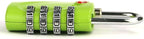 4 Dial Digit TSA Approved Travel Luggage Locks Combination for Suitcases (Green-4pack)