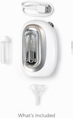 Facial Steamer Nano Mist – Portable USB Rechargeable Face Mister for Hydrated Glowing Skin – Ultra Fine Cold Mist for Makeup Settings, Dry Skin & Travel Beauty Device,
