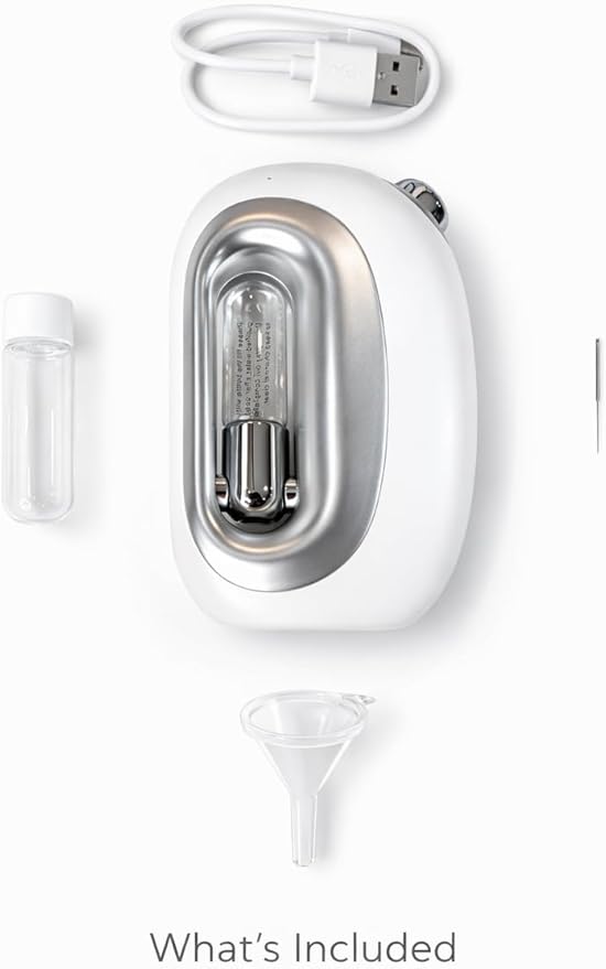Facial Steamer Nano Mist – Portable USB Rechargeable Face Mister for Hydrated Glowing Skin – Ultra Fine Cold Mist for Makeup Settings, Dry Skin & Travel Beauty Device,