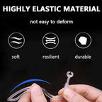2 Pairs Ear Hooks Compatible with AirPods 3rd Generation [Multi-Dimensional Adjustable] Accessories Compatible with AirPods Pro AirPods 3 2 1 Gen(Transparent+Black)