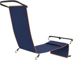 Airplane Foot Hammock for Adults, Portable Travel Foot Rest Hammock and Seat Extender, Travel Footrest Seat Extender Mat for Plane, Bus,Train, Foldable Relaxing Mat for Long Trips, Sleeping, Resting