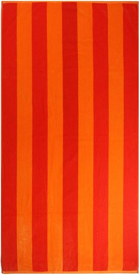 COTTON CRAFT Large Beach Towel - 4 Pack 100% Cotton Velour Jacquard - Pool Picnic Bath Travel Beach Towel - Plush Super Soft Absorbent Quick Dry Luxury - 450 GSM - 32x63 - Multi Color