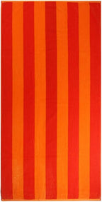COTTON CRAFT Large Beach Towel - 4 Pack 100% Cotton Velour Jacquard - Pool Picnic Bath Travel Beach Towel - Plush Super Soft Absorbent Quick Dry Luxury - 450 GSM - 32x63 - Multi Color