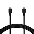 Amazon Basics USB-C to USB-C 2.0 Fast Charging Cable, 60W, 480Mbps Speed, USB-IF Certified, for Apple iPhone 16/15, iPad, Samsung Galaxy, Tablets, Laptops, 10 Foot, Black