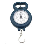 10kg Portable Mini Dial Luggage Scale Multifunction Hanging Measure Balance Fish Hook Weighing
