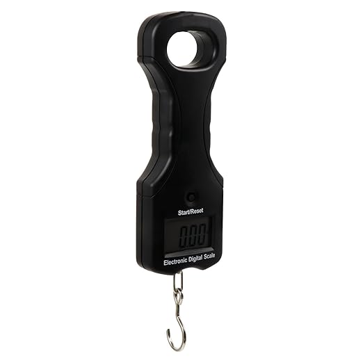 Beavorty 30kg Portable Electronic Digital Hanging Luggage Scale with LCD Display for Travel and Fishing Weighing