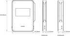 Heltec Meshtastic & LoRa Compatible Magnetic Power Bank with E-Ink Display nRF52840 and SX1262 Chips, Wireless Charging 10000mAh/5000mAh for Outdoor Emergency - MeshPocket Qi2