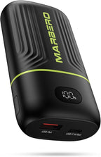 MARBERO Portable Charger 10000mAh Mini Power Bank USB C in&out Fast Charging Battery Pack Compact External Phone Powerbank Compatible with iPhone 16 15 14 13 12 Samsung S22 S21 Google AirPods iPad etc