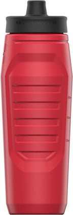 Under Armour Squeeze Water Bottles, 32 oz Water Bottles, Sideline Sports Water Bottle with Quick-Shot Lid, Quick & Easy Hydration, Gym Water Bottles, Squeeze Bottle, 1 32oz Bottle