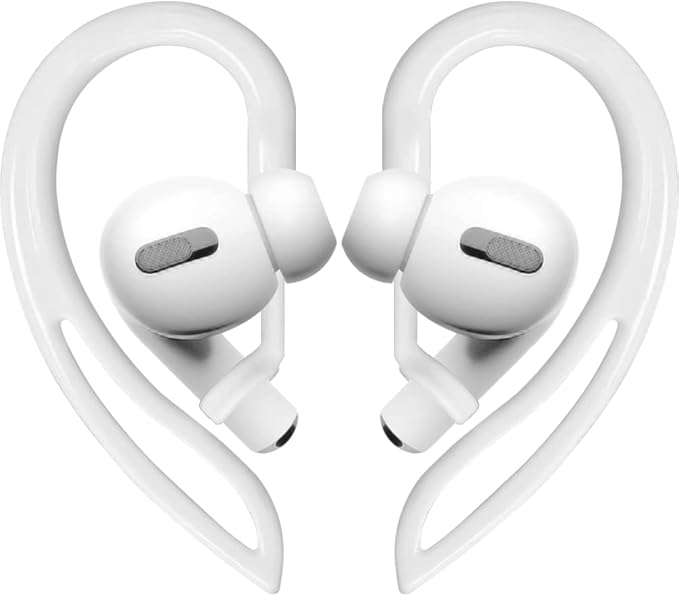 Ear Hook Compatible with AirPods Pro 3 2 1 Gen, YINVA Patented Multi-Dimensional Adjustable Ear Holder (White)