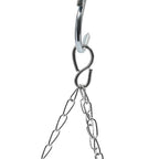 22LBS Double Sided Dial Hanging Scale, Mechanical Hanging Scale with Scoop/Chain, Portable Handheld Scale Commercial Household Weighing Scales for Supermarkets Farm Kitchen (Black)