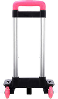 Backpack Trolley 2 Wheels Rolling Luggage Carts Foldable Trolley Cart Aluminium Alloy Hand Cart for School Bags Pet Bag