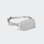 Pander Mini Belt Bag – Ultra Compact, Fits 6.7” Phone, Lipstick, Earbuds, Essentials, Small Crossbody Waist Purse, Pale Grey