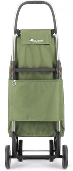 Rolser I-Max MF 4 Wheel Foldable Shopping Trolley - Kaki
