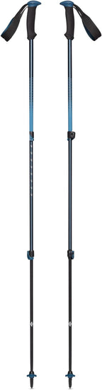 BLACK DIAMOND Trail Back Trekking Poles (Pair) | Durable Aluminum | FlickLock Adjustability | Comfortable Grips for Hiking & Backpacking