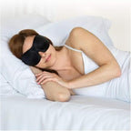 Bucky 40 Blinks No Pressure Printed Eye Mask for Travel & Sleep, Leopard, One Size
