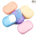 500 Sheets Colorful Disposable Soap Paper 5 Boxes Hand Cleaner Fragrance Mini Color Soap Paper for school Indoor, Outdoor, Travel, Camping Hiking，Paper Soap，Travel Soap,Foot and Hand Care