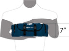 MFASCO Complete Emergency Response First Aid Kit Trauma Bag - 415 Piece Fully Stocked Supplies for Disaster Preparedness | for Business, Schools, Organizations, Groups, Home Safety (Reflective Blue)