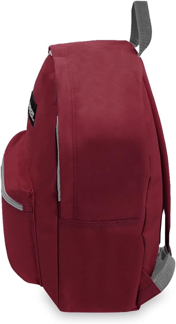 Everest 1045K Basic Backpack, 15", Burgundy