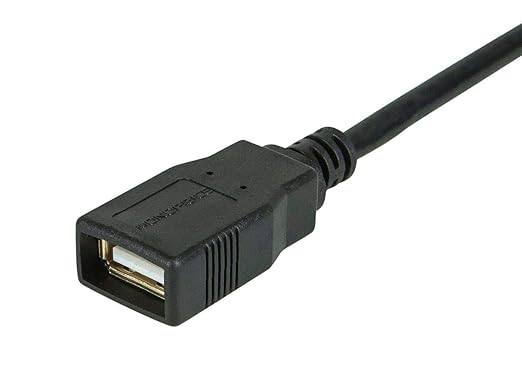Monoprice 6-Feet USB 2.0 A Male to A Female Extension 28/24AWG Cable (Gold Plated) (105433)