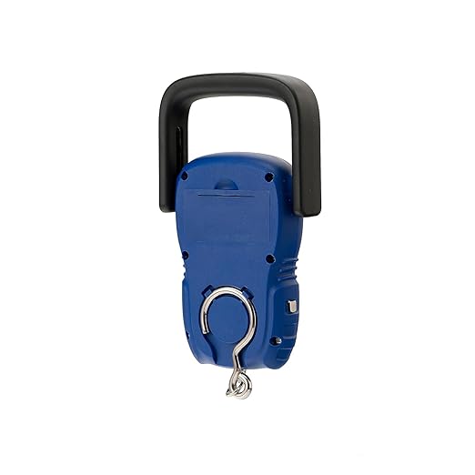 Weight Machine for Luggage, Easy to Hold Wide Soft Handle, 50 kg, Extra Strap and Pouch Included, Portable Digital Weighing Scale for Gas Cylinder, Luggage, Suitcase and Bag for Travel